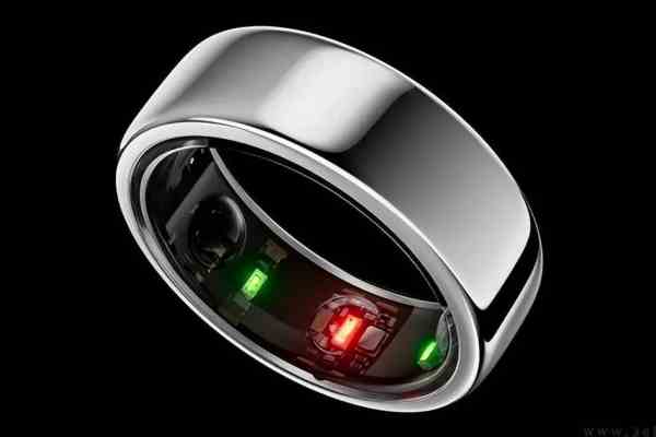 Smart ring tech close-up